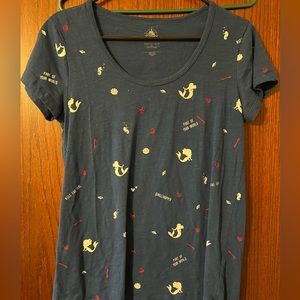 Disney store little mermaid patriotic top